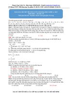 BÀI GIẢI CHI TIẾT HÓA A 2013-MĐ374_Ver2