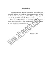 Nâng cao khả năng cạnh tranh của công ty cổ phần xuất nhập khẩu hoa nam