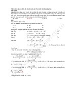 Câu truyền tải điện năng khó trong đề ĐH Lý 2013