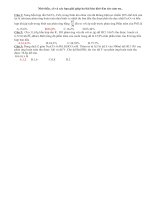 Nhờ thầy, cô giúp em bài hóa khó