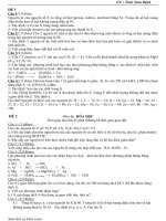 MỘT SỐ ĐỀ THI HỌC KÌ I LỚP 10 ( VIP VIP )