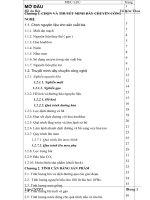 Đồ án ve sản xuất bia