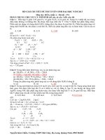 Lời giải rất chi tiết khối A 2013