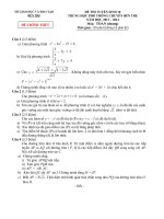Đề + Đáp án chuyên Toán (Chung)_2013-2014_Bến Tre