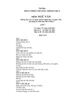 GIÁO ÁN NGỮ VĂN 7 MỚI NHẤT  CHUẨN 2013-2014