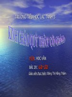 HỌC VẦN BÀI UA - ƯA