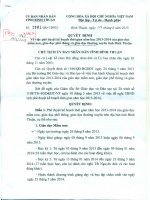 BIÊN CHẾ NĂM HỌC 2013-2014