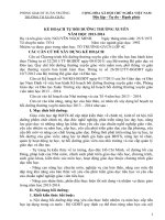 KẾ HOẠCH BỒI DƯỠNG T.X 13+14-TIỂU HỌC