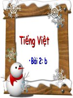 tiếng việt lớp 1-bài 2