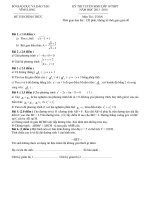 Giải  Chi Tiết Toán 9 (Vĩnh Long )2013