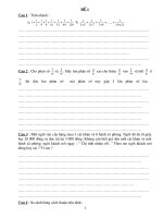 17 ĐỀ ÔN LUYỆN HSG TOÁN 4, HAY