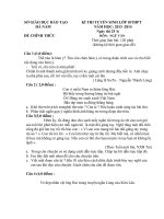 đề thi vào 10 THPT Hà Nam: 2013- 2014