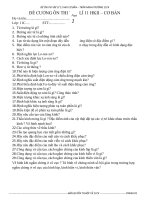 đề cương ôn thi vật lí 2012 - 2013 học kì 2