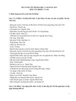 Đề cương ôn thi đại học môn ngữ văn khối C, D1