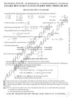 File bài tập dành cho học sinh  vào lớp 11 (mức độTB) - Hè năm 2013