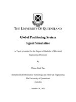 Đồ án mô phỏng hệ thống GPS bằng Matlab