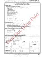 Điện xoay chiều - Ôn thi ĐH