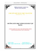 chuyên đề chứng minh toán 9