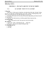 Giáo án số học 6 dùng luôn