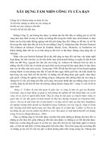 tiểu luận môn nghệ thuật lãnh đạo xây dựng tầm nhìn công ty của bạn