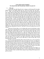 SKKN. Xây dựng bài học địa lí địa phương