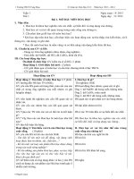 Giáo án hóa học 8 kì 1