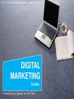 Tài liệu digital marketing căn bản
