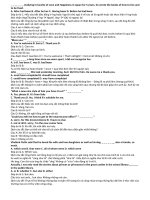 BÀI TẬP HAY RA 3 - GIẢI CHI TIẾT