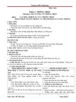 Giao an cong nghe 7 HKI Chuan