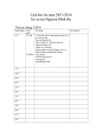 thì hien tại đơn