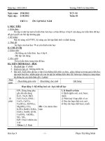 giáo án hóa học 9 giảm tải