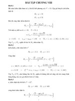 Giải bài tập chương 8 xác suất thống kê trong sách bài tập