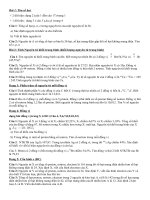 Ôn chương 1 nguyên tử