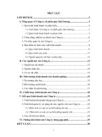 Báo cáo thực tập tổng hợp tại Công ty cổ phần giầy Hải Dương