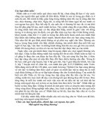 lời tâm sự của người mẹ