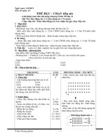 Giáo án thể dục 12 Full