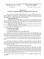 kế hoạch tháng hành động vsngd