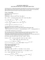 Giải pt vô tỉ  bằng pp đặt ẩn phụ không hoàn toàn