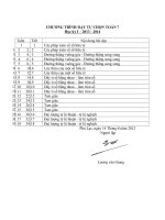 dang ky Tu chon HK1 toan 7 (13-14)