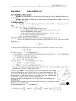 Đề cương vật lý 12 ban cơ bản