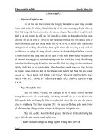 XÁC ĐỊNH MÔ HÌNH CÁC NHÂN TỐ ẢNH HƯỞNG ĐẾN CẤU TRÚC VỐN CỦA CÔNG TY NIÊM YẾT TRÊN SÀN CHỨNG KHOÁN VIỆT NAM