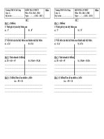 đề kiểm tra 15 lớp 6 tiết 1 hk1