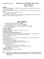 đề khảo sát văn 8, 9