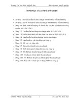 Các giải pháp nhằm nâng cao công tác quản trị vốn lưu động tại Công ty TNHH Phúc Tiến Hải Phòng