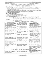 Gia an Đai số 9 HKI 3 cột