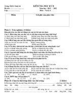 kiem tr hoc ki 2. vat li 6