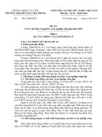 Đề án vị trí việc làm 2014