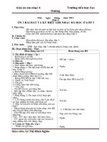 giáo án âm nhạc 4 cả năm rất hoàn chỉnh