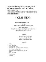 giáo án ngữ văn 6 3 cột chuẩn cả kỹ năng sống