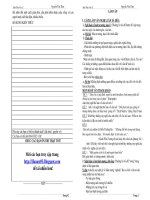 TÀI LIỆU ÔN THI ĐH MÔN VĂN 2014